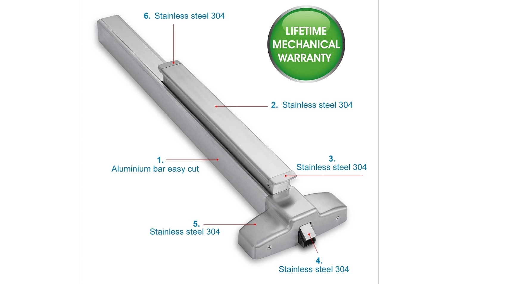Panic Door Lock 紧急门锁