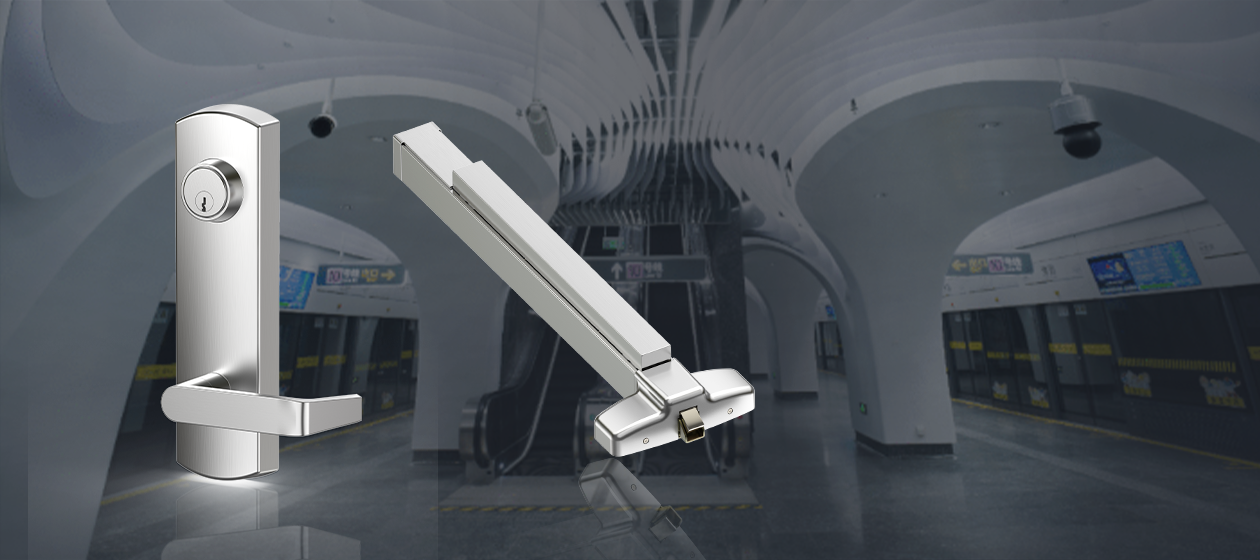 Exit Rim Device with Lever Handle 带手柄的退出边缘装置