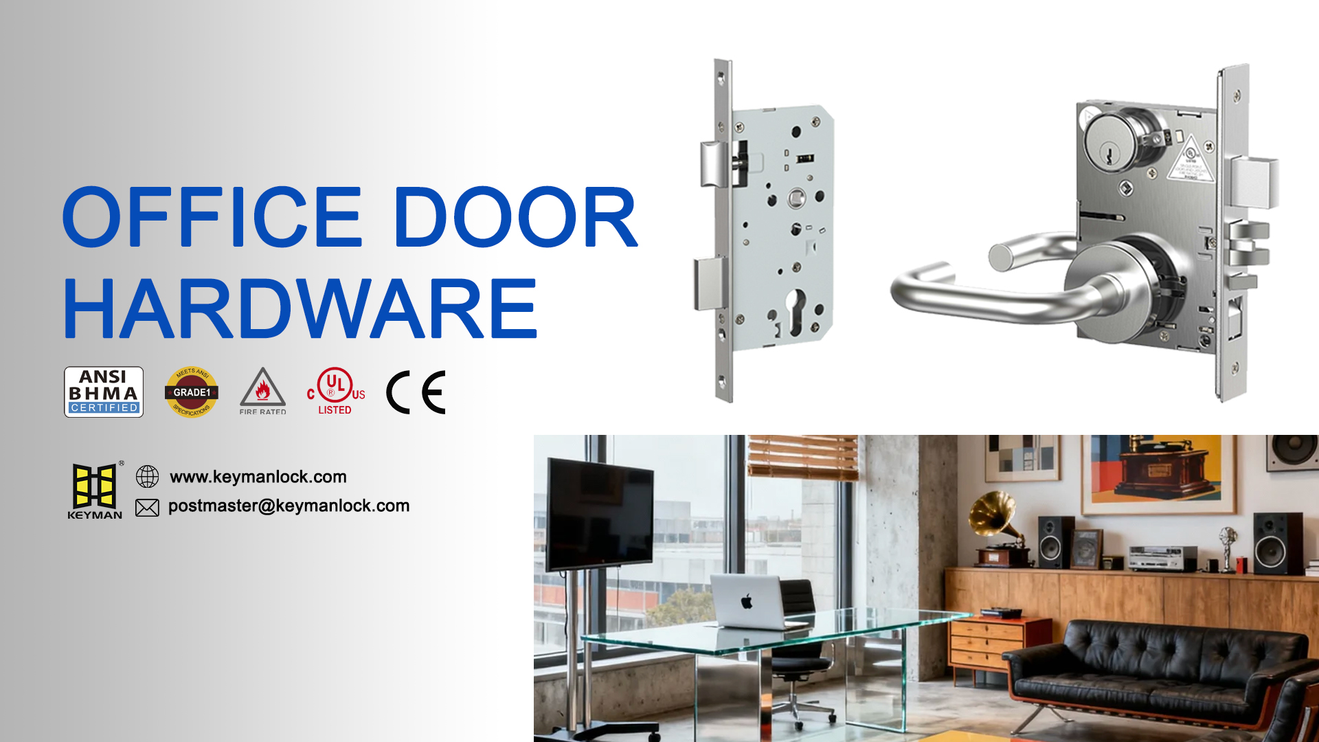 OFFICE DOOR HARDWARE 办公室门五金