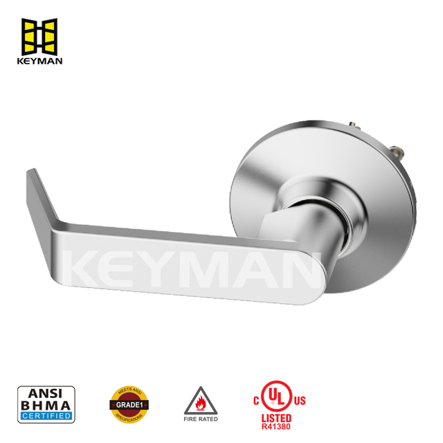 Keyman 商业建筑假拉重型不锈钢紧急出口推杆 XB-02 