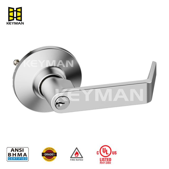 Keyman 高品质不锈钢紧急出口推杆锁手柄用于门安全 XB-08 