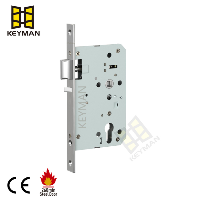 CE标记为EURO SS304火灾额定夜闩锁锁