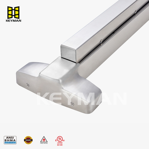 Keyman ANSI 1 级榫眼紧急装置商业推杆适用于学校和医院 X901-M