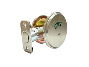 KEYMAN 商业门锁隐私指示器 304 不锈钢浴室锁适合 1-3/8' 至 1-3/4' 厚门