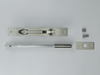KEYMAN 标准翻盖式手动埋头螺栓，带 12 英寸杆，适用于金属门型号 QK8010