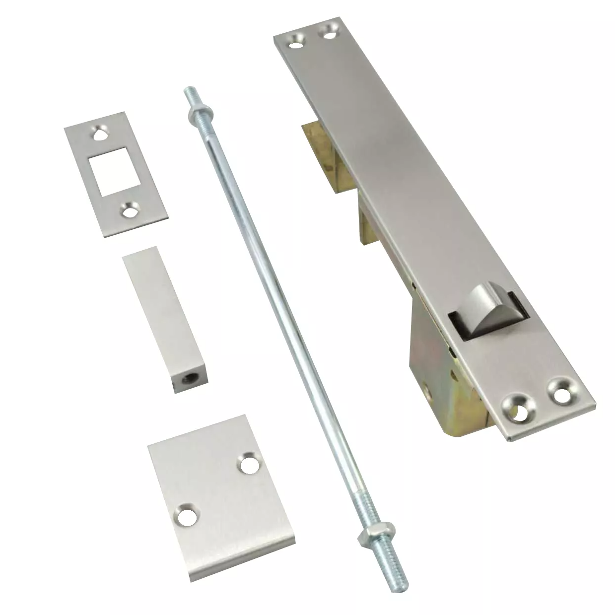 KEYMAN 木门用标准自动埋头螺栓（带杆）型号 QK8007